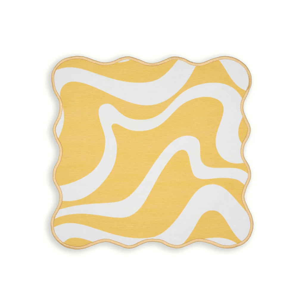 Doris Napkins Yellow, Set Of 4