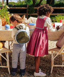 Dorothy Dress in Boysenberry Corduroy