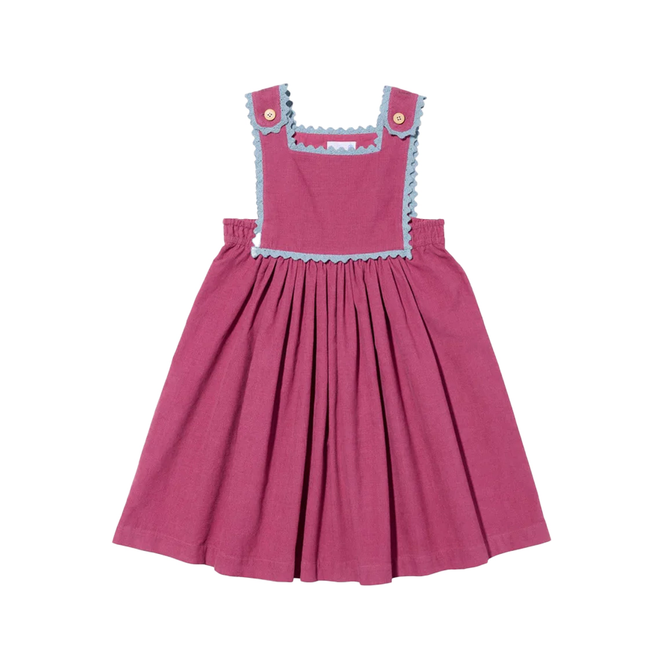 Dorothy Dress in Boysenberry Corduroy