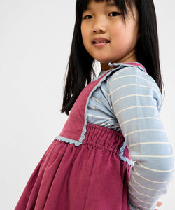 Dorothy Dress in Boysenberry Corduroy