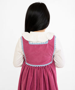 Dorothy Dress in Boysenberry Corduroy