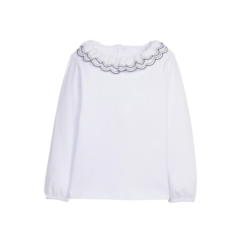 Double London Blouse in Navy