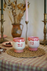 Hand-painted “Spicy Marg” Cups, Set of 2