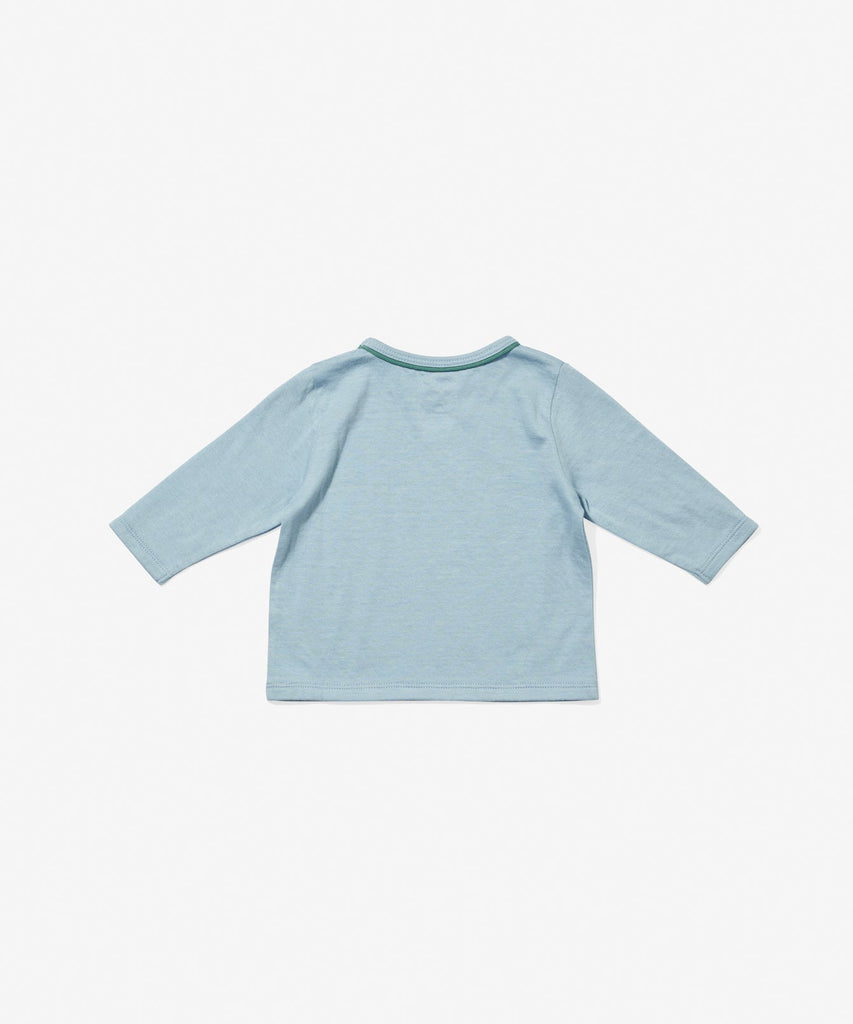 Edward Baby T-Shirt in Dustry Blue