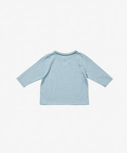 Edward Baby T-Shirt in Dustry Blue