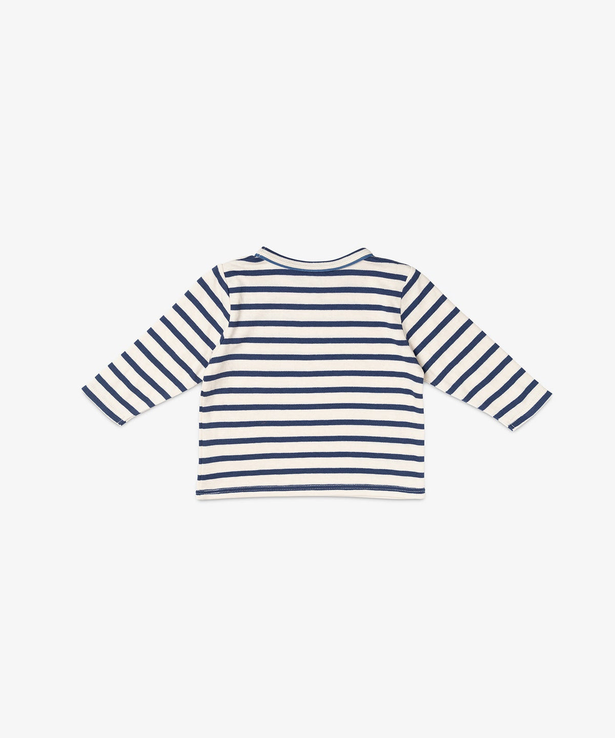 Edward Baby T-Shirt in Navy Stripe