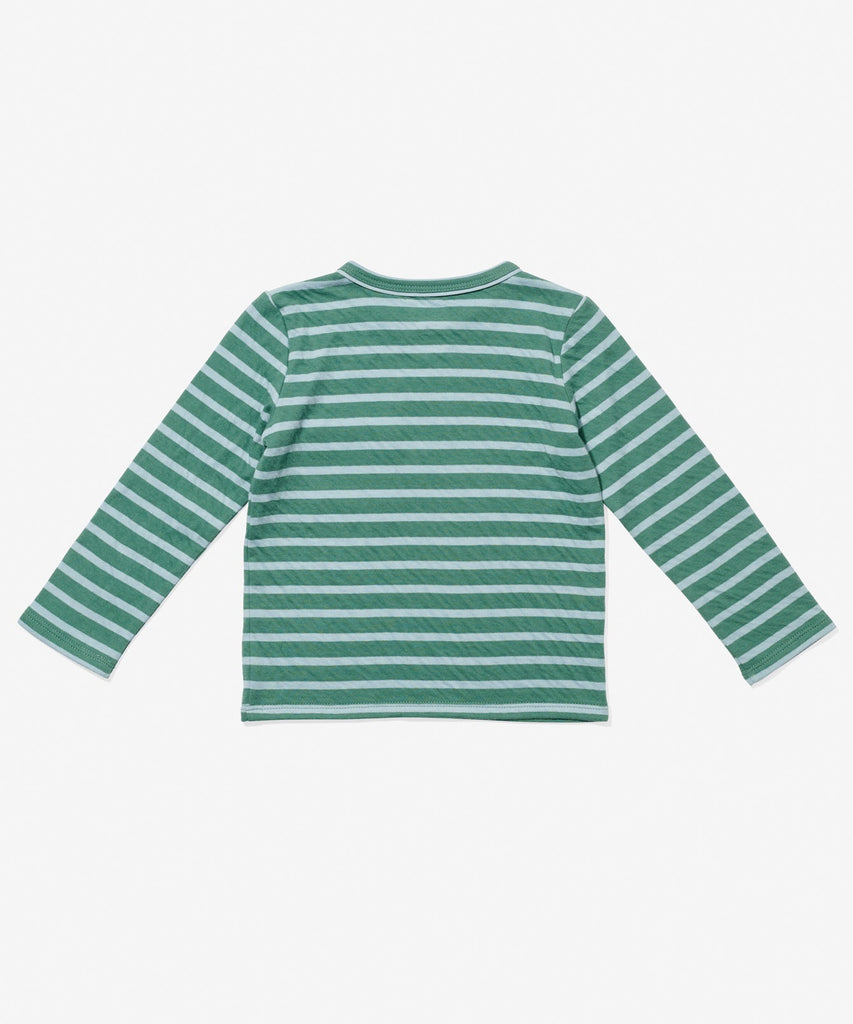 Edward T-Shirt in Forest Stripe