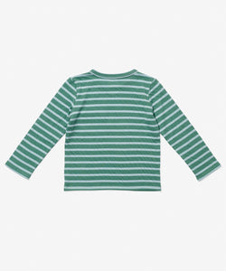 Edward T-Shirt in Forest Stripe