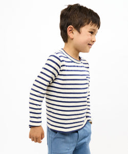 Edward T-Shirt in Navy Stripe