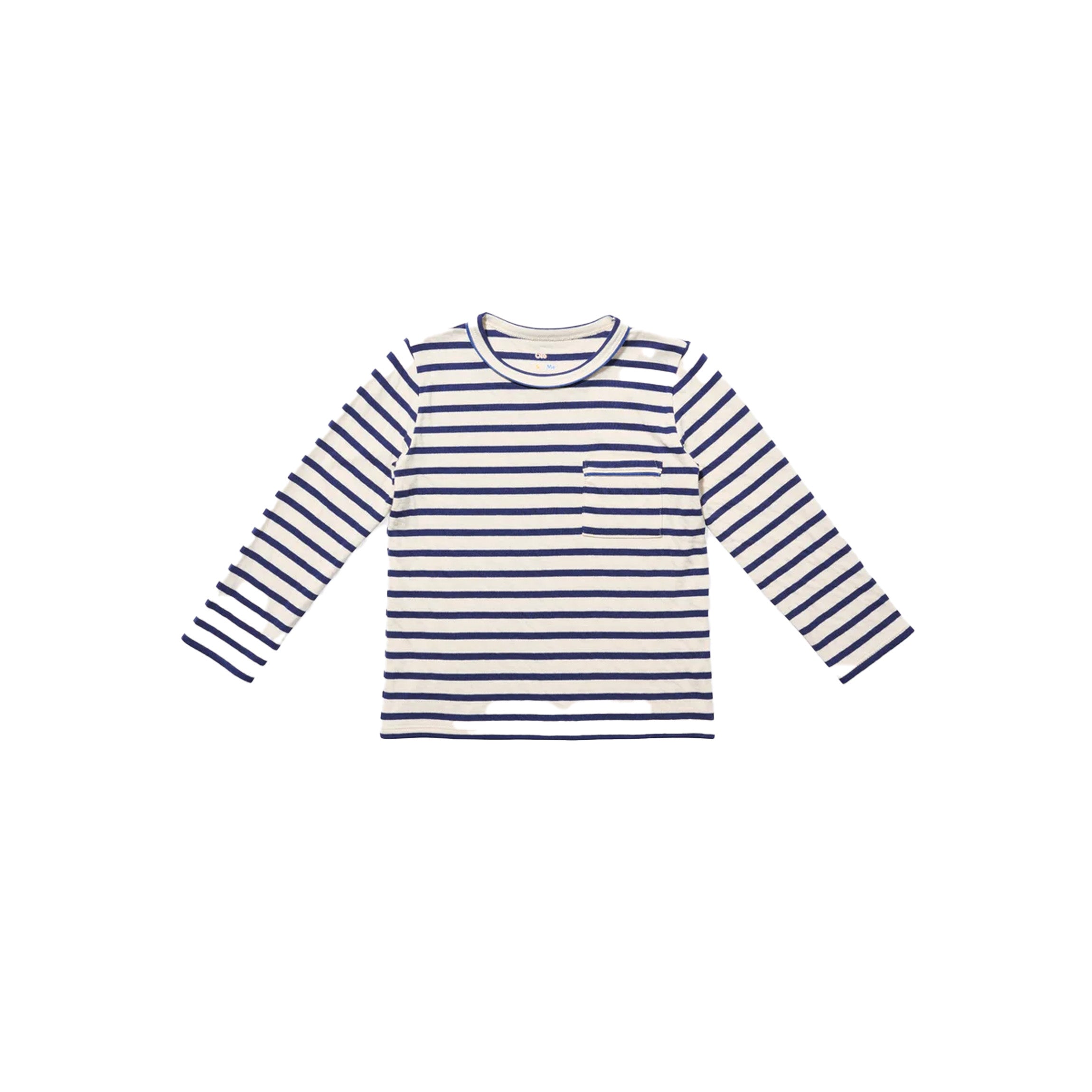 Edward T-Shirt in Navy Stripe