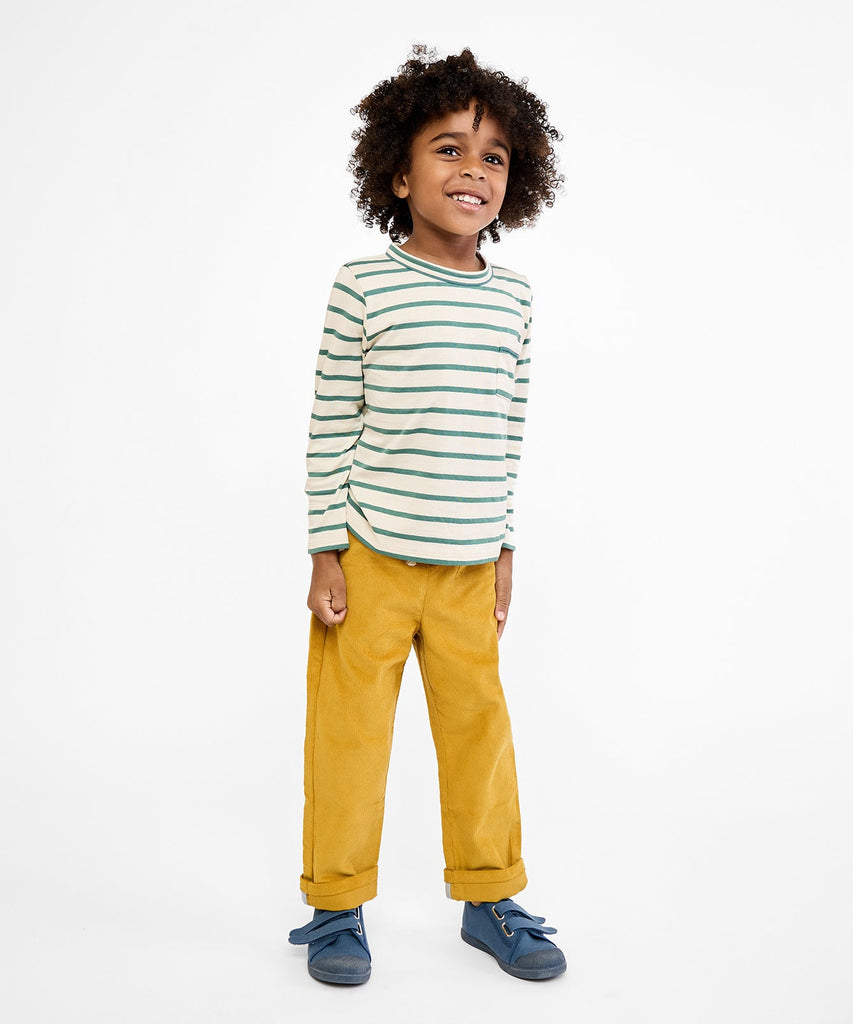 Edward T-Shirt in Pine Stripe