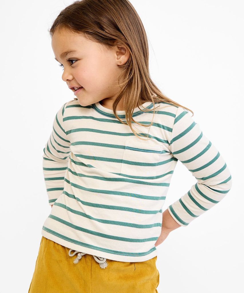 Edward T-Shirt in Pine Stripe