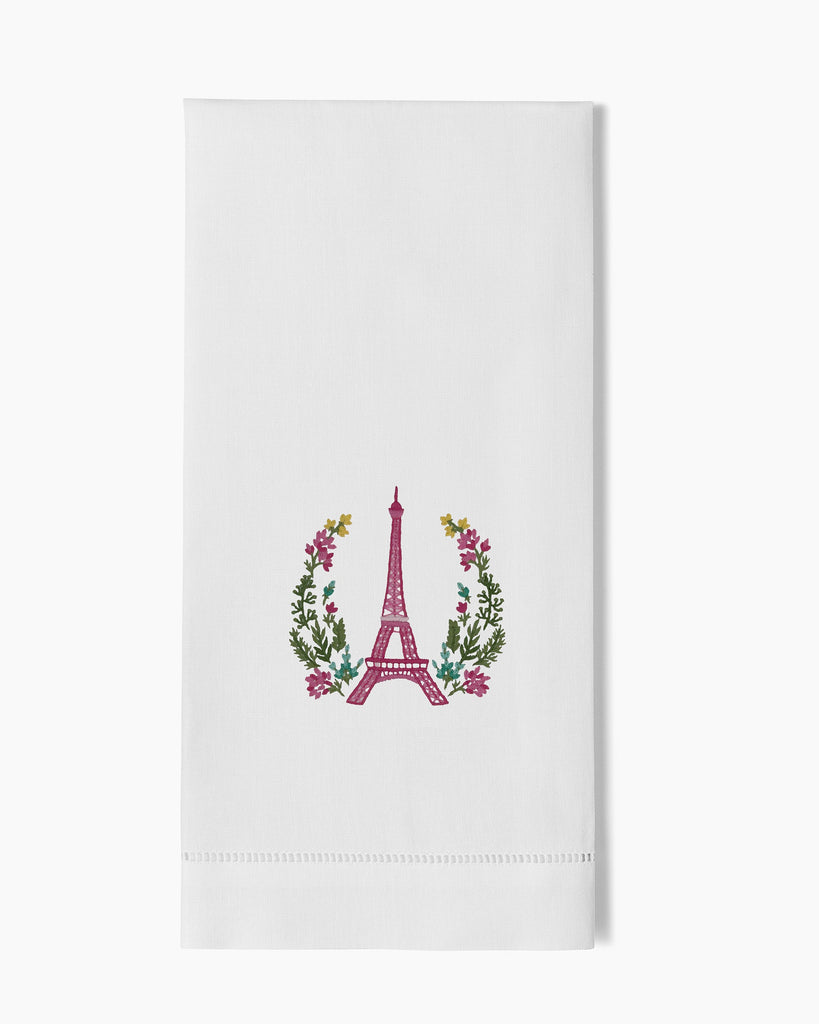 Eiffel Floral Hand Towel