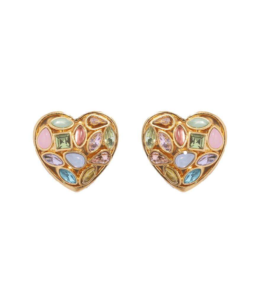 Eliza Heart Earrings