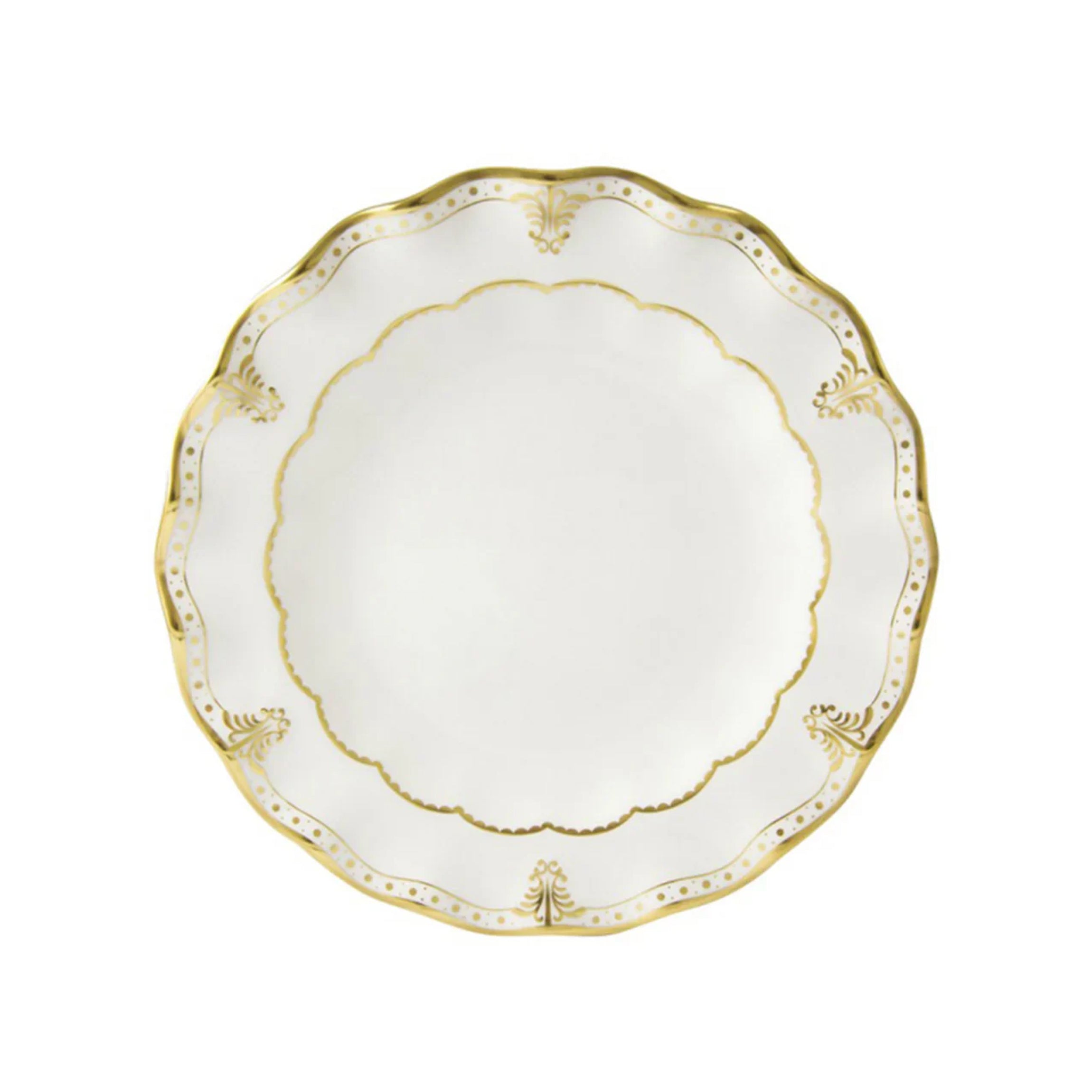 Elizabeth Gold Salad Plate