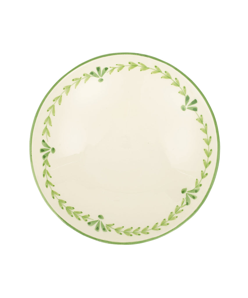 Rebecca Udall Elouise Pasta Bowl Crockery, Sage Green, Pattern