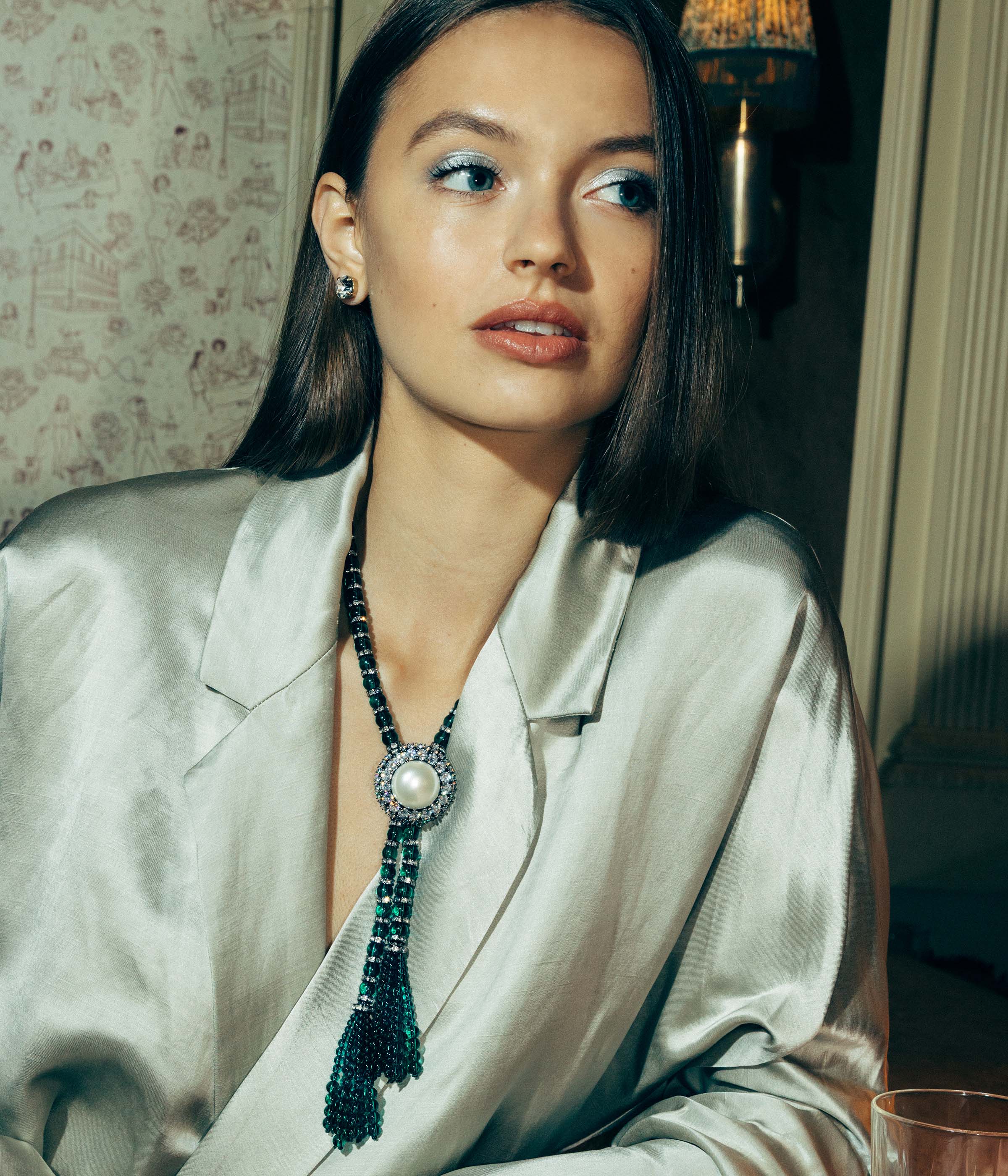 Evelina Lariat Necklace