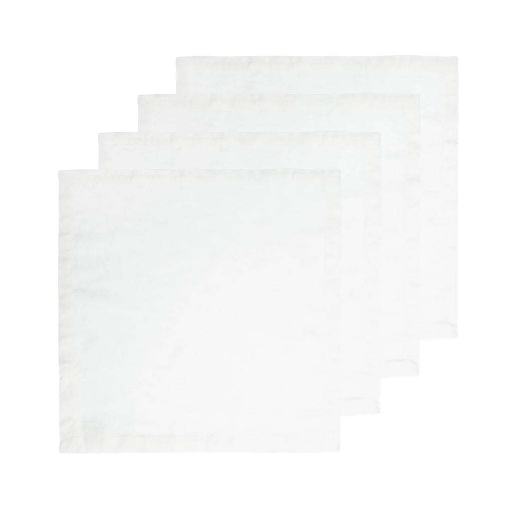 Everyday Napkin in White, Set of 4