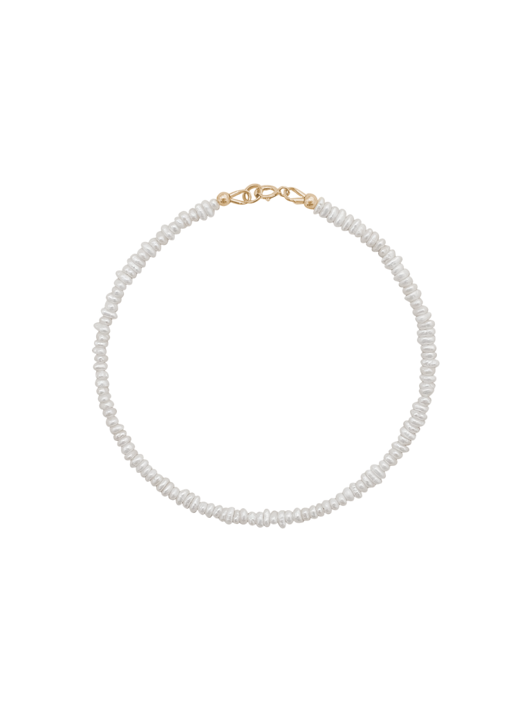 Finn Anklet in White