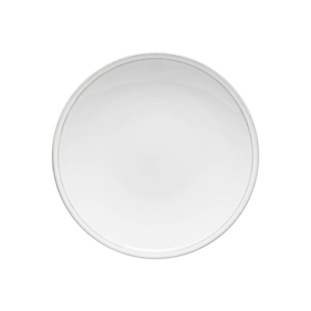 Friso Collection Dinner Plates in White, Set of 6