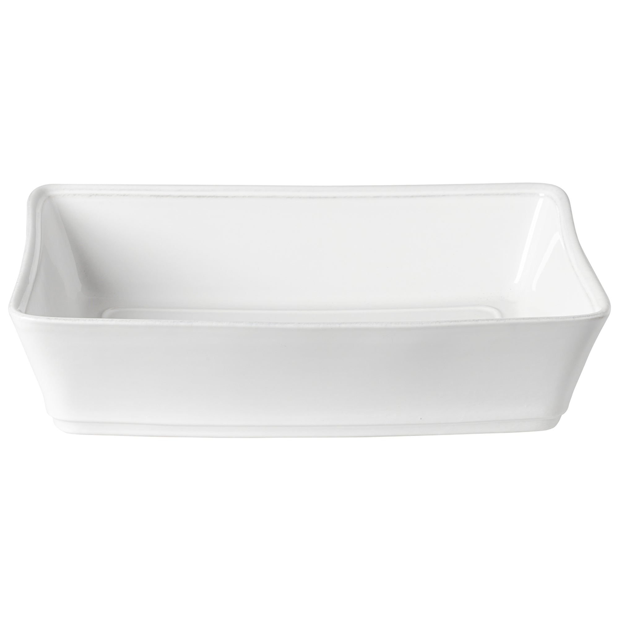 Friso Collection Rectangle Baker 14" in White