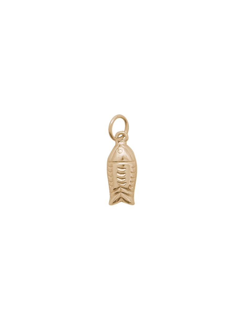 Fish Charm in Gold