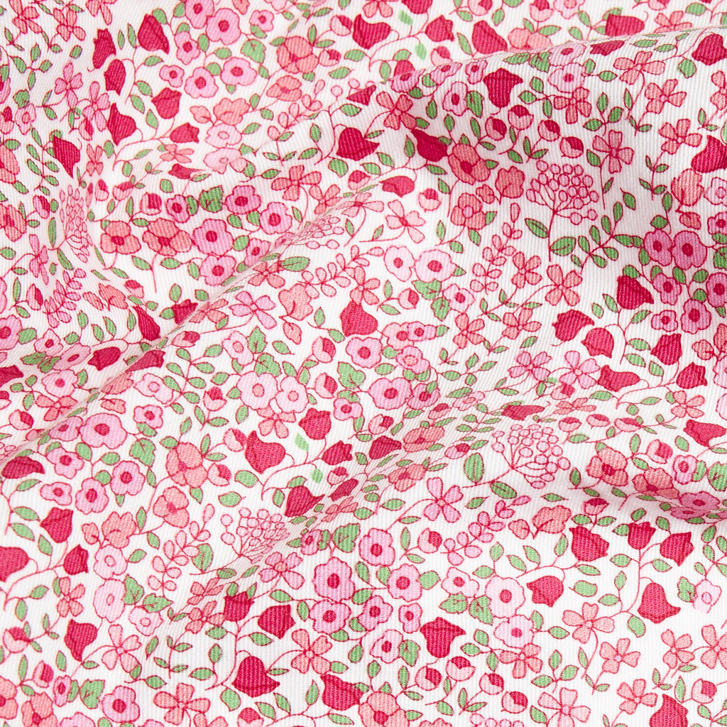 little english classic children's clothing, girls pink floral for fall