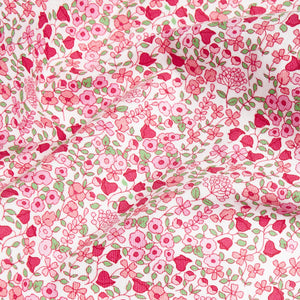 little english classic children's clothing, girls pink floral for fall