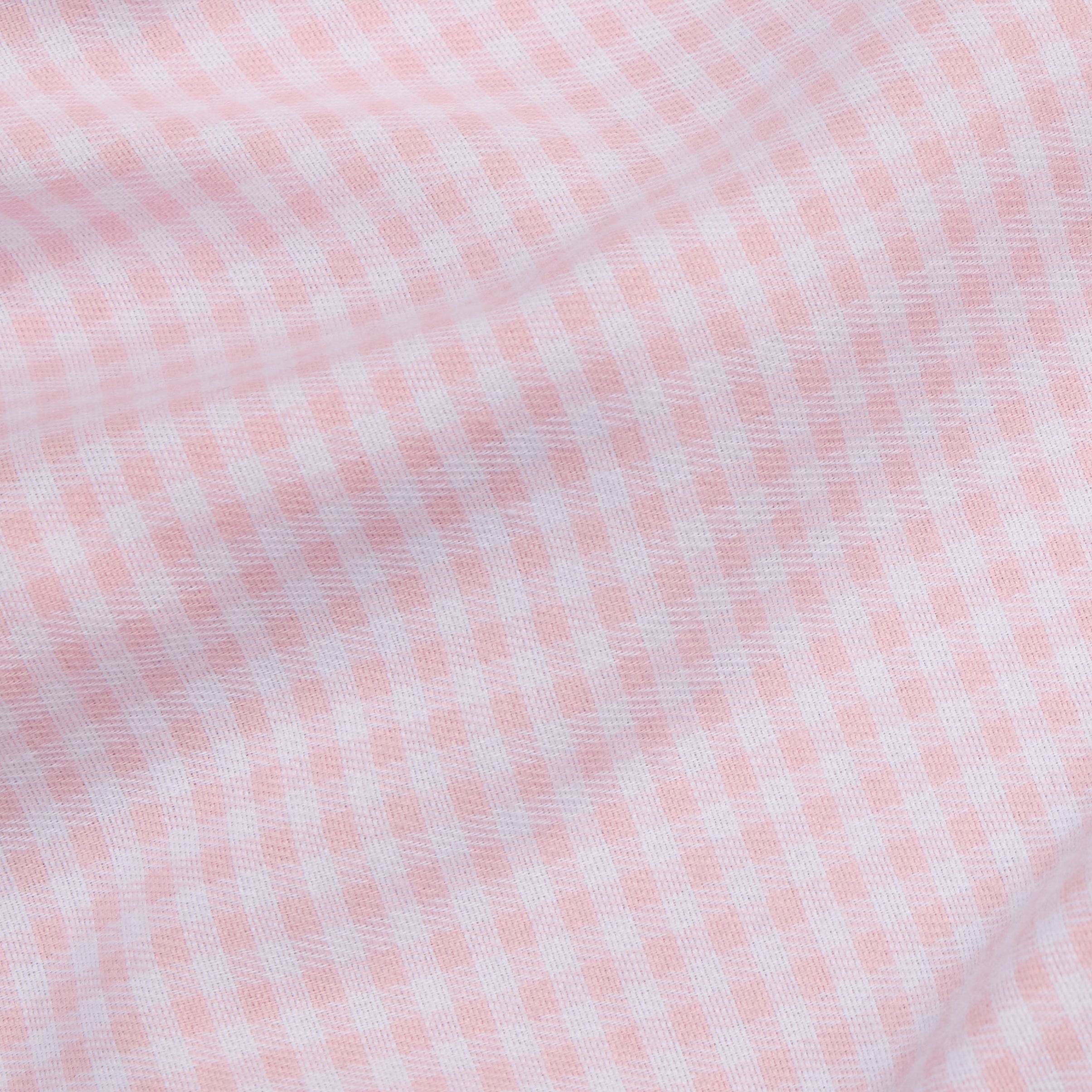 Little English classic children's clothing light pink and white gingham pattern