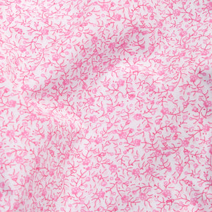 Little English classic children's clothing pink and white floral for fall