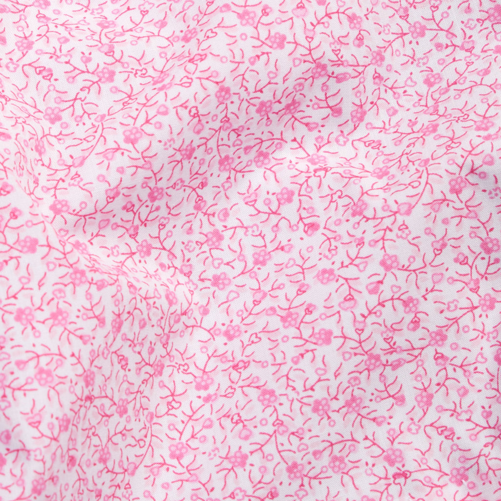 Little English classic children's clothing pink and white floral for fall