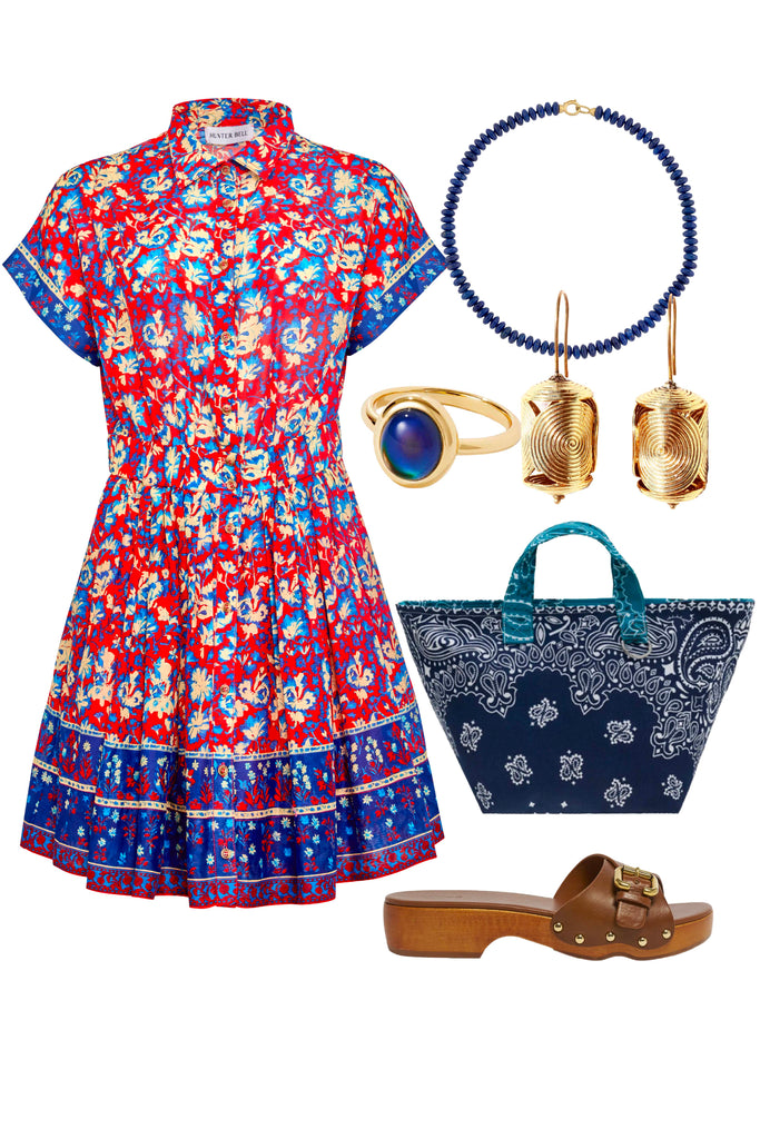 Howard Dress in Tapestry Floral