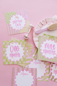 Precious Pinks Milestone Cards