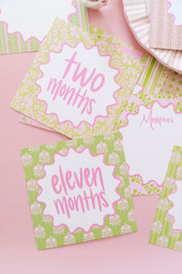 Precious Pinks Milestone Cards
