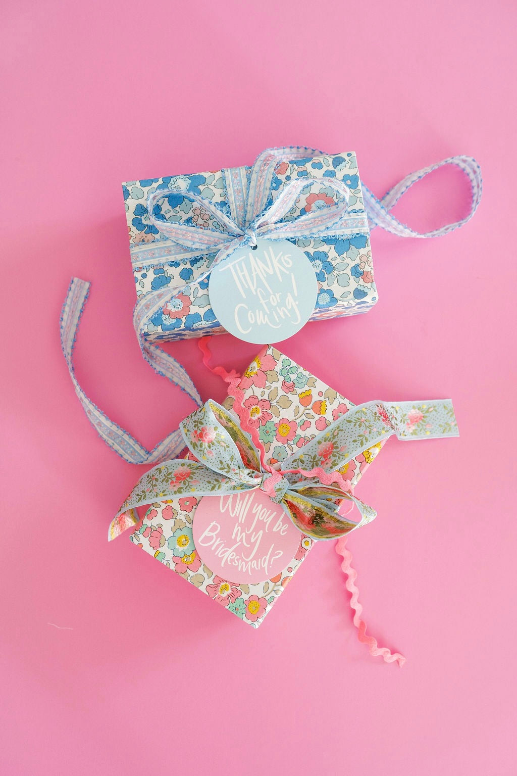 "For The Bridesmaid" Gift Tags