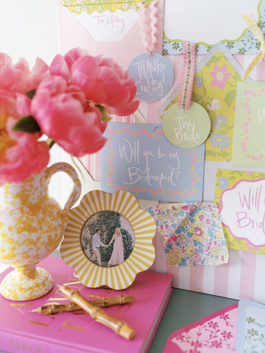 Blooming Aquamarine Proposal Card Set