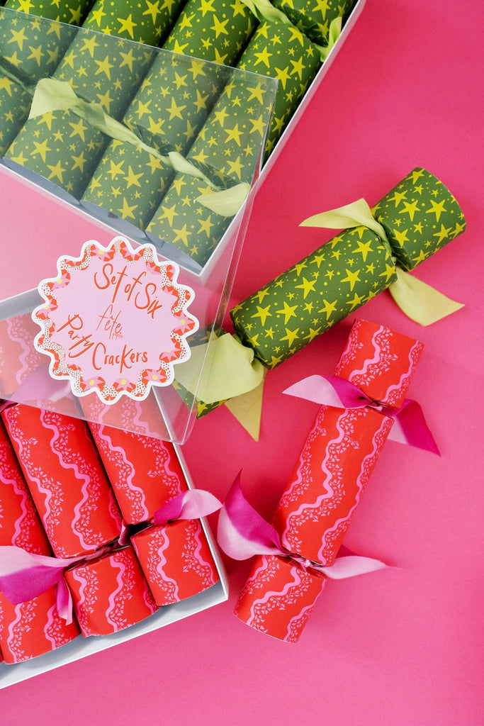 Bright Stars Party Crackers, Set of 6