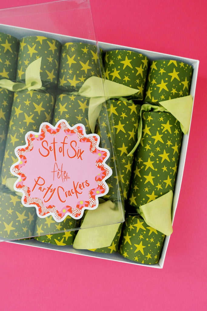 Bright Stars Party Crackers, Set of 6