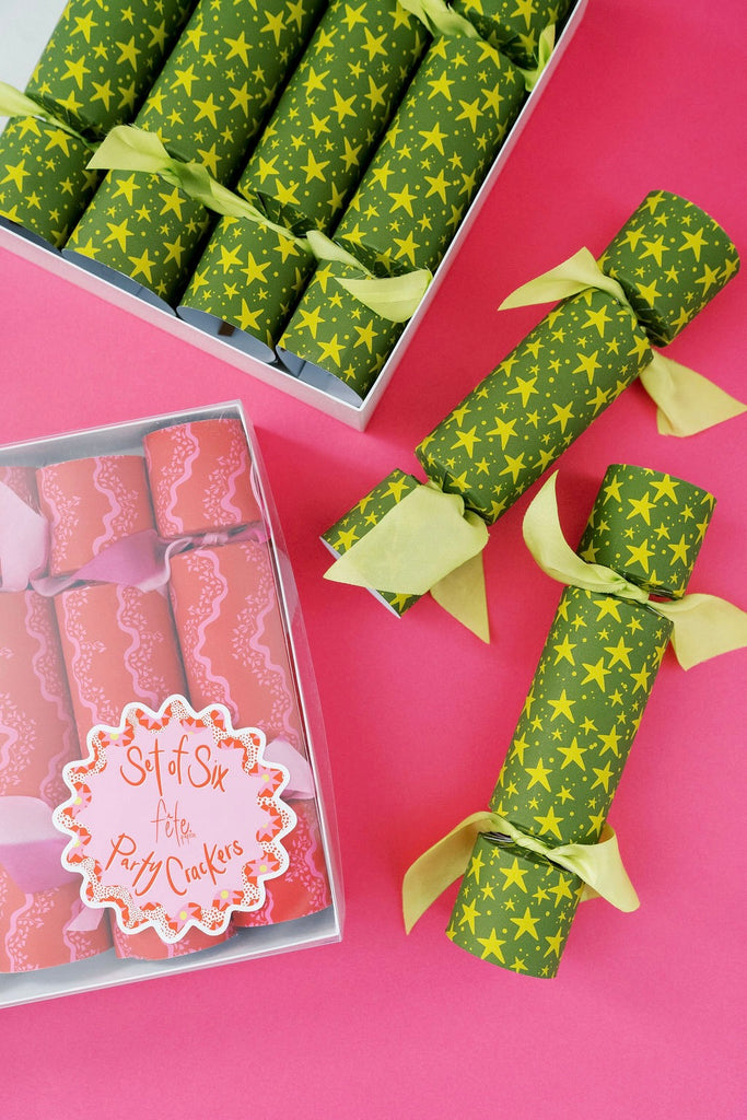 Bright Stars Party Crackers, Set of 6