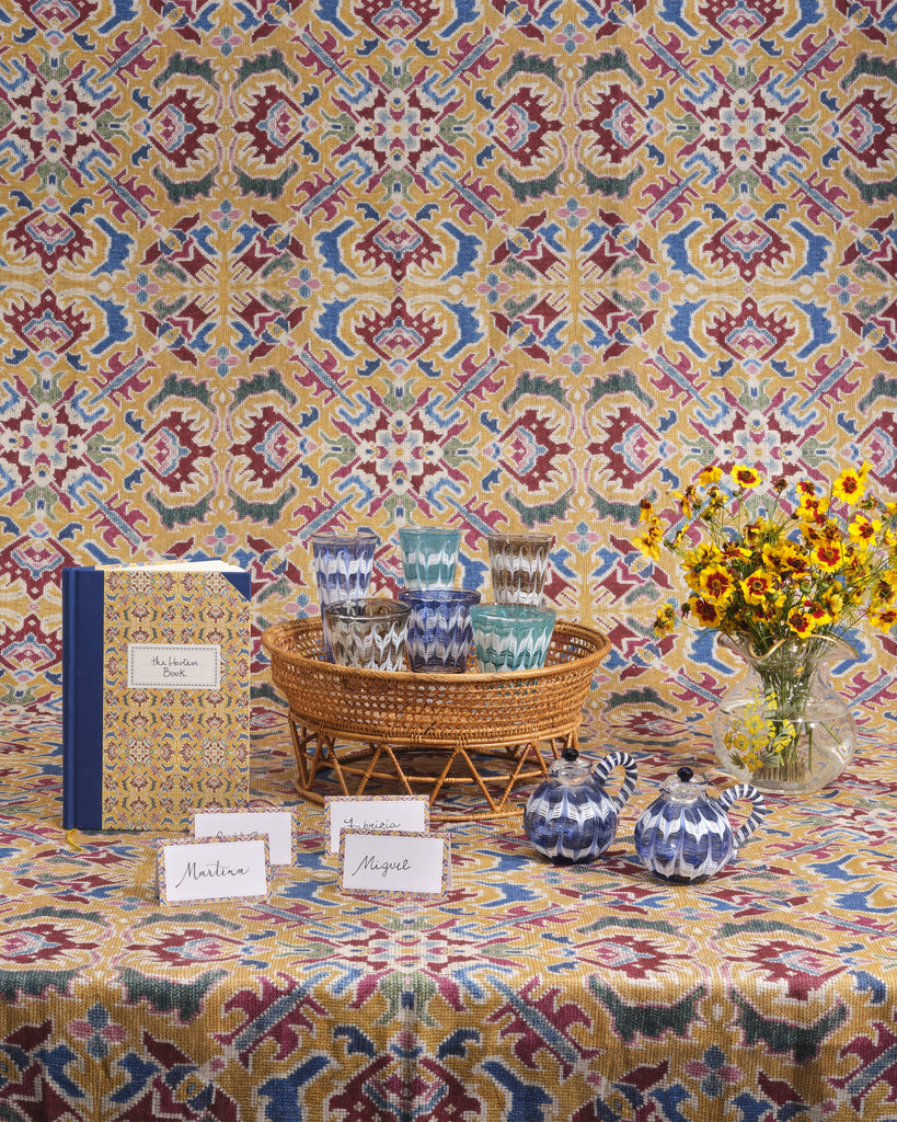 D’Ascoli Donatello Flute Glasses in Walnut, Set of 6