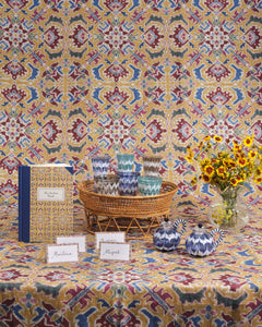 D’Ascoli Donatello Flute Glasses in Walnut, Set of 6