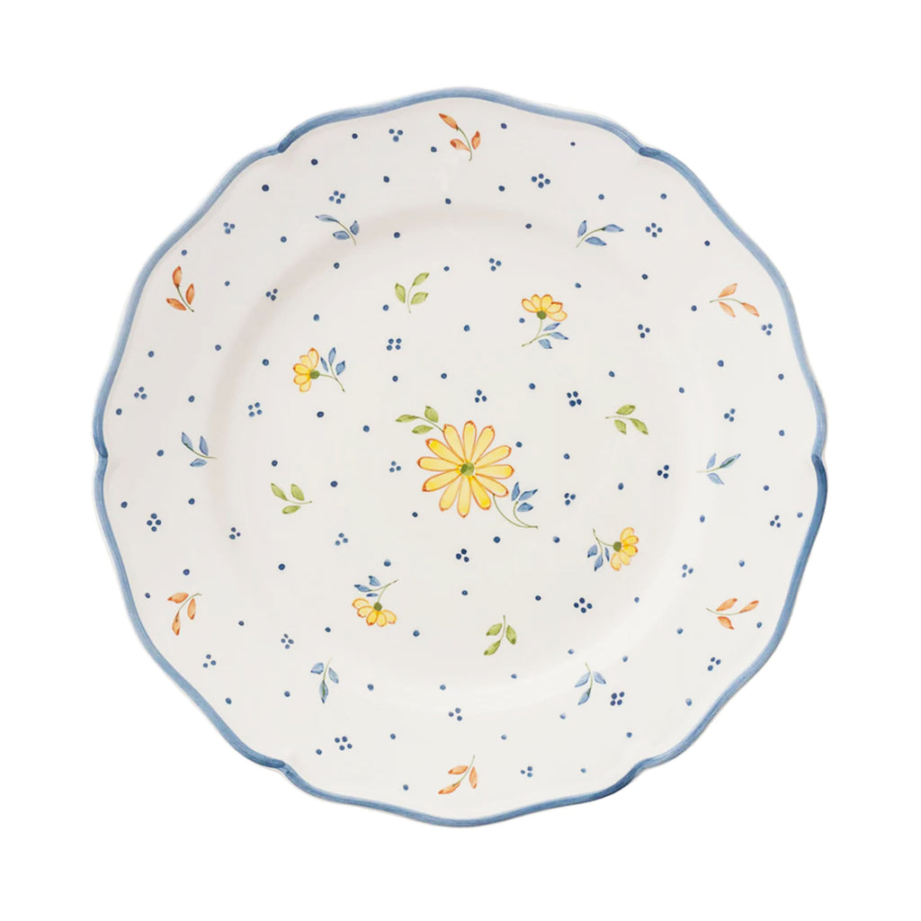 Fiorellini Blu Gialli Dinner Plates Multi, Set of 6