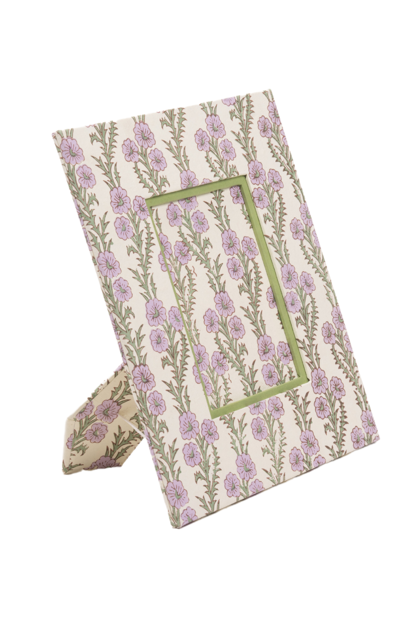 Large Wall Picture Frame 5x7 in Forget Me Not Purple