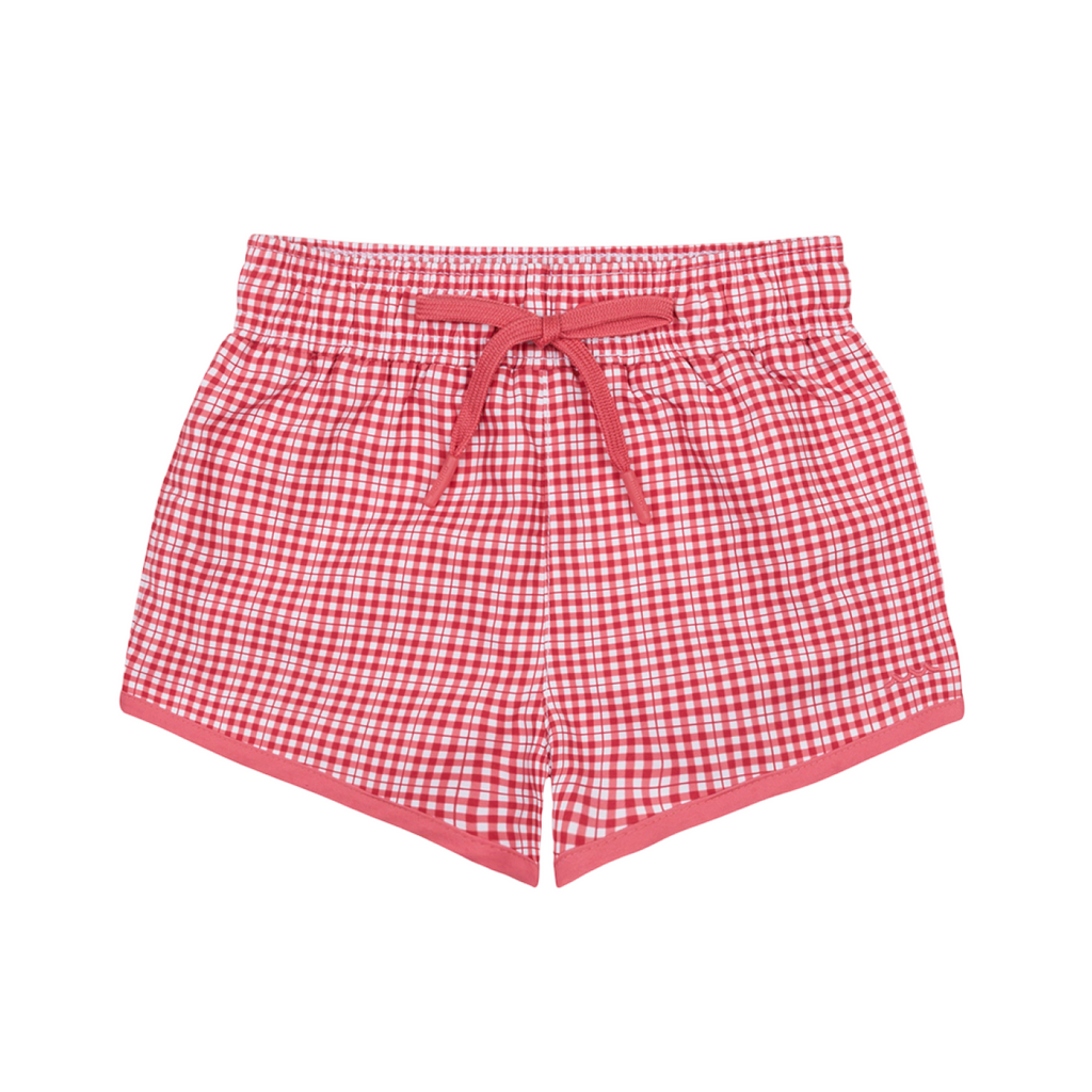 Boy’s Poppy Gingham Boardie
