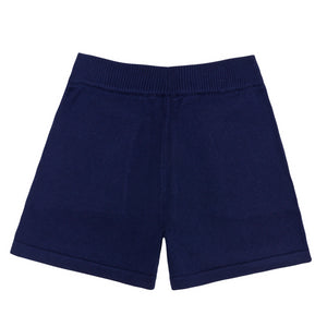 Women's Navy Knit Short