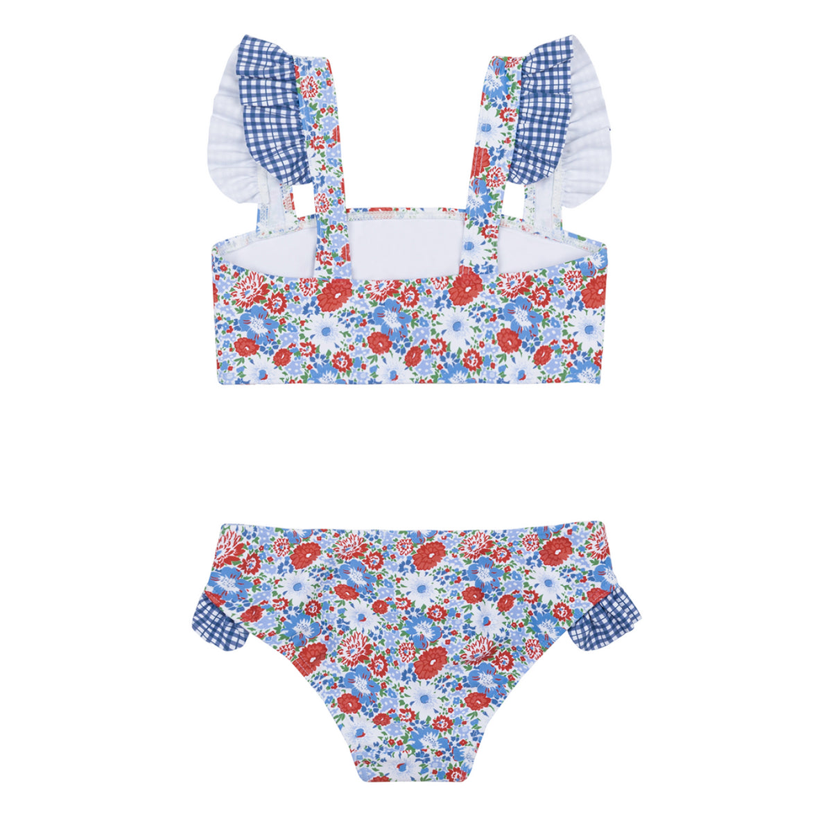 Girl’s Americana Blossom Bandeau Bikini