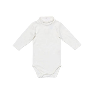 Frank T-Neck One-Piece in Vanilla Piping