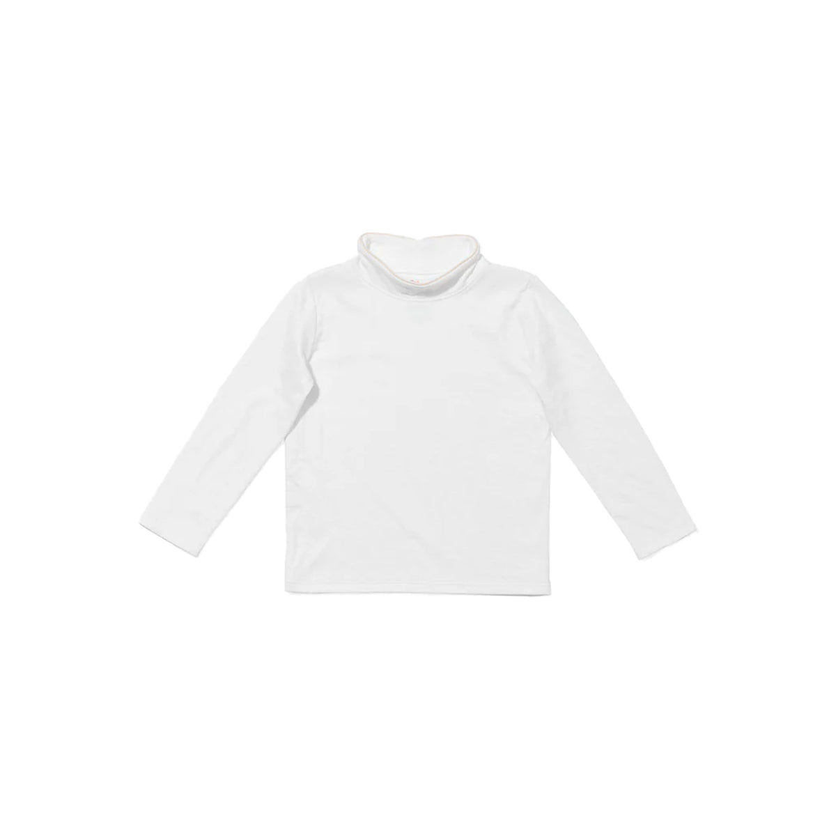 Frank T-Neck in Vanilla Piping