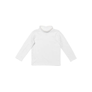 Frank T-Neck in Vanilla Piping