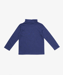 Frank T-Neck in Navy